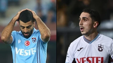 Trabzonspor'da Abdülkadir Ömür ve Umut Bozok kadro dışı bırakıldı