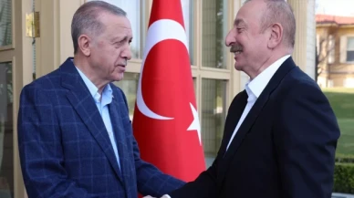 Cumhurbaşkanı Erdoğan'dan Azerbaycan Cumhurbaşkanı Aliyev'e tebrik