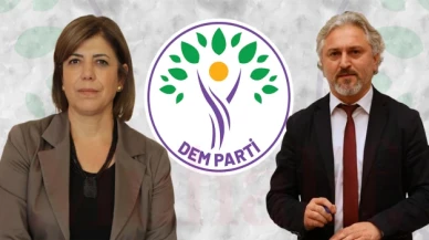 DEM Parti'nin İBB Eş Başkan adayları Meral Danış Beştaş ve Murat Çepni oldu