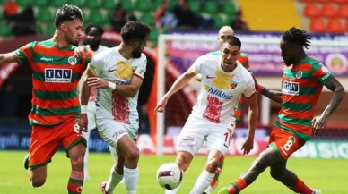 Maç sonucu: Alanyaspor 1-0 Kayserispor