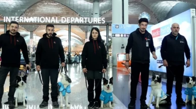 Türkiye'de ilk: İstanbul Havalimanı'nda uçuş stresine köpekli önlem