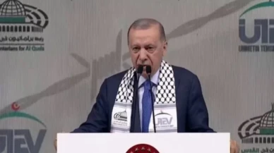 Erdoğan'dan Gazze açıklaması: 2 milyarlık İslam dünyası imtihanı başarıyla verememiştir