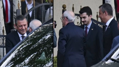 Özgür Özel ve Kemal Kılıçdaroğlu ile bir araya geldi