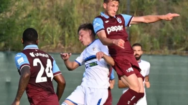 Trabzonspor, Szeged'i hazırlık maçında 2-1 mağlup etti