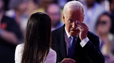 ABD Başkanı Joe Biden'ın partisine vedası gözyaşlarıyla oldu