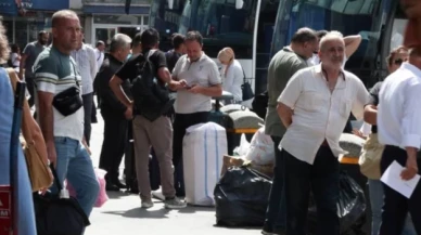 İstanbul Otogarı’nda okul öncesi dönüş yoğunluğu