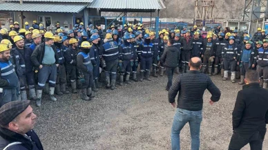 500 madenci yer altında grev başlattı: Çözüm olmazsa açlık grevine geçilecek