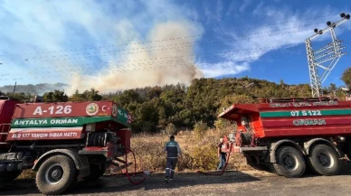 Antalya'da orman yangını