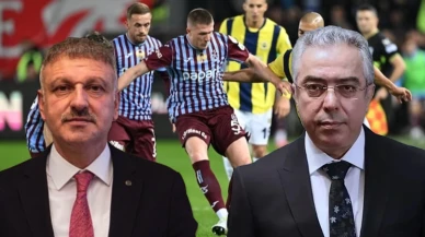 Cumhurbaşkanlığı Başdanışmanları Mehmet Uçum ve Oktay Saral arasında Trabzonspor-Fenerbahçe gerginliği