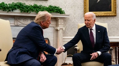 Donald Trump ve Joe Biden, Beyaz Saray’da görüştü