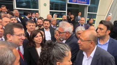 Ekrem İmamoğlu, Ahmet Türk'ü ziyaret etmek için Mardin'e gitti