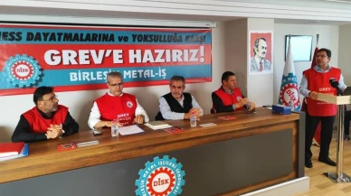 Metal işçileri düşük ücretlere karşı grev başlatıyor