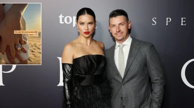 Adriana Lima ve Andre Lemmers dünyaevine girdi