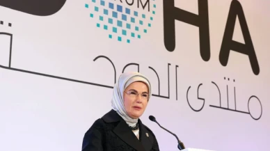 Emine Erdoğan: İsrail'in Filistin topraklarında gerçekleştirdiği 'post-modern bir Holokost'tur