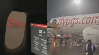 THY ve Pegasus uçaklarına yıldırım isabet etti