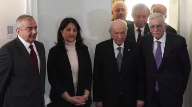 DEM Parti'nin Devlet Bahçeli ile olan görüşmesi sona erdi