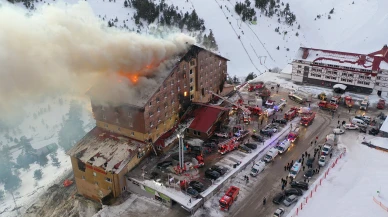 Kartalkaya Kayak Merkezi'nde otel yangını: 10 ölü ve 32 yaralı var