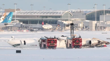 Toronto’da Delta Air Lines uçağı kaza yaptı: 8 yolcu yaralandı