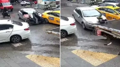 Pendik'te aynasını kıran motokuryeyi ezen sürücü tutuklandı!