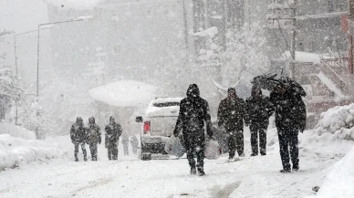 Meteoroloji'den 3 ile sarı kodlu uyarı, kar ve sağanak bekleniyor