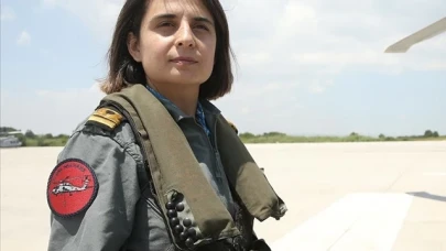 Deniz Hava Komutanlığının tek kadın pilotu Hatice Yüzbaşı TSK'nın emrinde