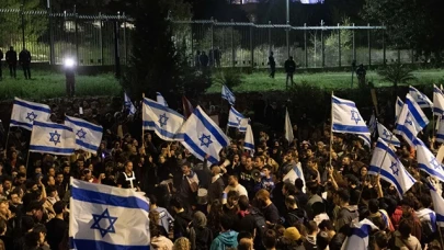 Batı Kudüs'te Netanyahu hükümetinin “yargı reformu” protesto edildi