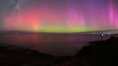 Yeni Zelanda'nın Güneş tsunamisi: Aurora Australis