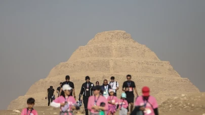 Mısır'da "Sakkara Maratonu" düzenlendi