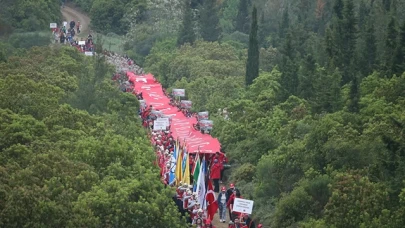 Gelibolu Yarımadası'nda 57. Alay Vefa Yürüyüşü yapıldı