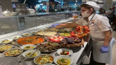 İstanbul Havalimanı’nda Türk yemekleri ziyafeti vardı