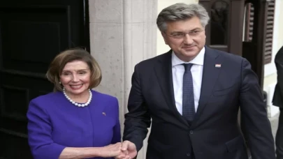 Hırvatistan Başbakanı Plenkovic, ABD Temsilciler Meclisi Başkanı Pelosi’yi kabul etti