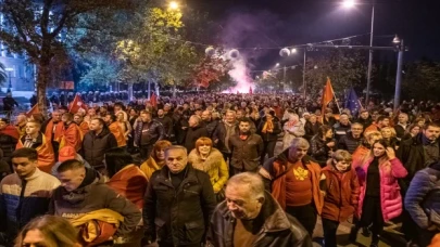 Karadağ’da erken genel seçim talebiyle düzenlenen gösteriler devam ediyor