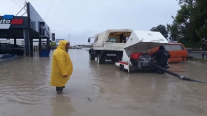 KKTC genelinde sağanak yaşamı olumsuz etkiliyor