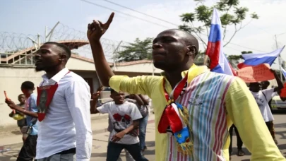 Kongo Demokratik Cumhuriyeti’nde Fransa Cumhurbaşkanı Macron protesto edildi