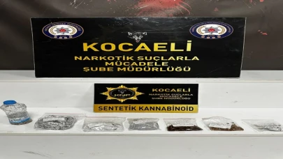 Kocaeli’de uyuşturucu operasyonunda yakalanan 5 sanık tutuklandı