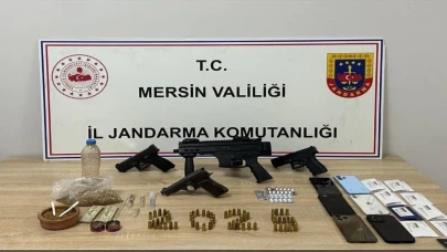 Mersin’de suç örgütü operasyonunda yakalanan 3 sanık tutuklandı