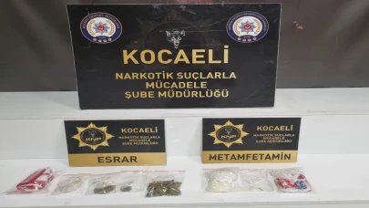 Kocaeli’de uyuşturucu operasyonunda yakalanan 3 sanık tutuklandı