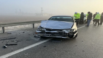 Karaman’da zincirleme trafik kazasında 7 kişi yaralandı