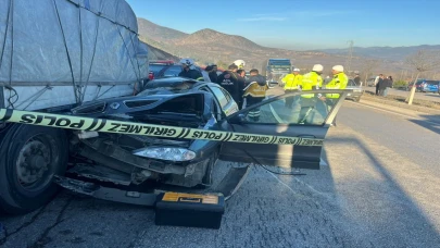 Tokat’ta trafik kazasında 1 kişi öldü, 4 kişi yaralandı