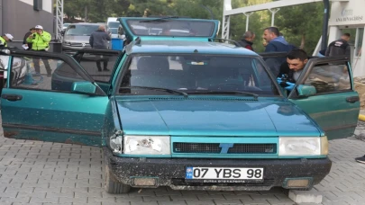 Bursa’dan çaldıkları otomobille Manisa’ya gelen 3 çocuk suçüstü yakalandı