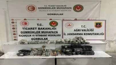 Gürbulak Gümrük Kapısı’nda 18 kilo 730 gram esrar ele geçirildi