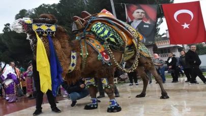 Aydın’da ”En Yakışıklı Deve Yarışması” düzenlendi