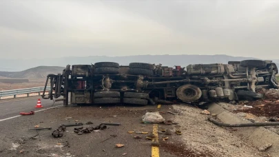 Şırnak’ta sondaj aracının devrilmesi sonucu 1 kişi öldü, 1 kişi yaralandı 