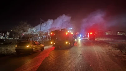 Kayseri’de müstakil evde çıkan yangın söndürüldü