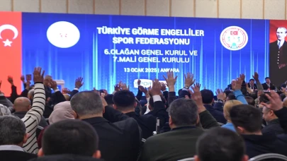 Türkiye Görme Engelliler Spor Federasyonu Başkanı yeniden Ayhan Yıldırım oldu