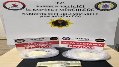 Samsun’da uyuşturucu operasyonunda 3 şüpheli gözaltına alındı