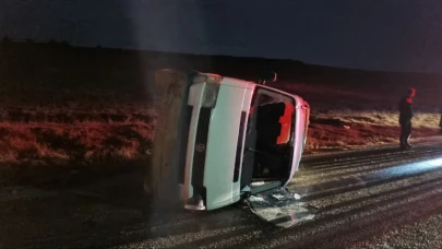 GÜNCELLEME  Çorum’da kaza yerinde kamyonun çarptığı trafik polisi ağır yaralandı