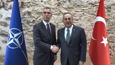 Çavuşoğlu, NATO Genel Sekreteri Stoltenberg'le görüştü