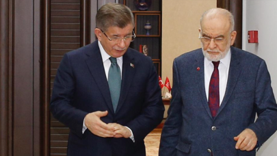 Davutoğlu ve Karamollaoğlu'dan açıklama