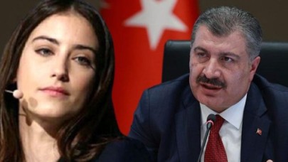 Hazal Kaya'dan Bakan Koca'ya tepki: Ne bekliyorsunuz, kaldırın şu kriterleri